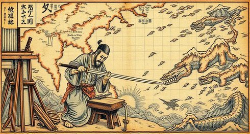 Edo period sword making in Japan