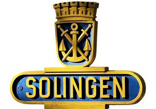 Solingen blacksmiths guild sign